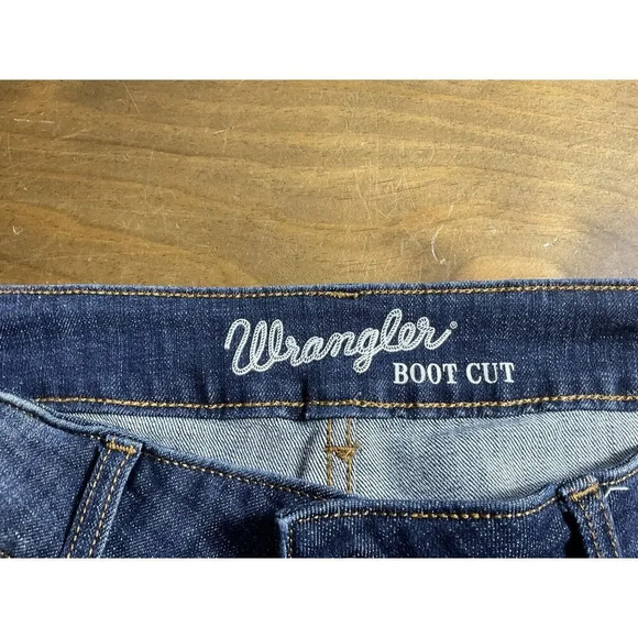 Wrangler Bootcut Blue Jeans Women's Size 11x32 09MWZAH - Picture 4 of 9